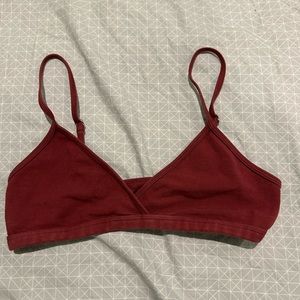 Brandy Melville Red Bra